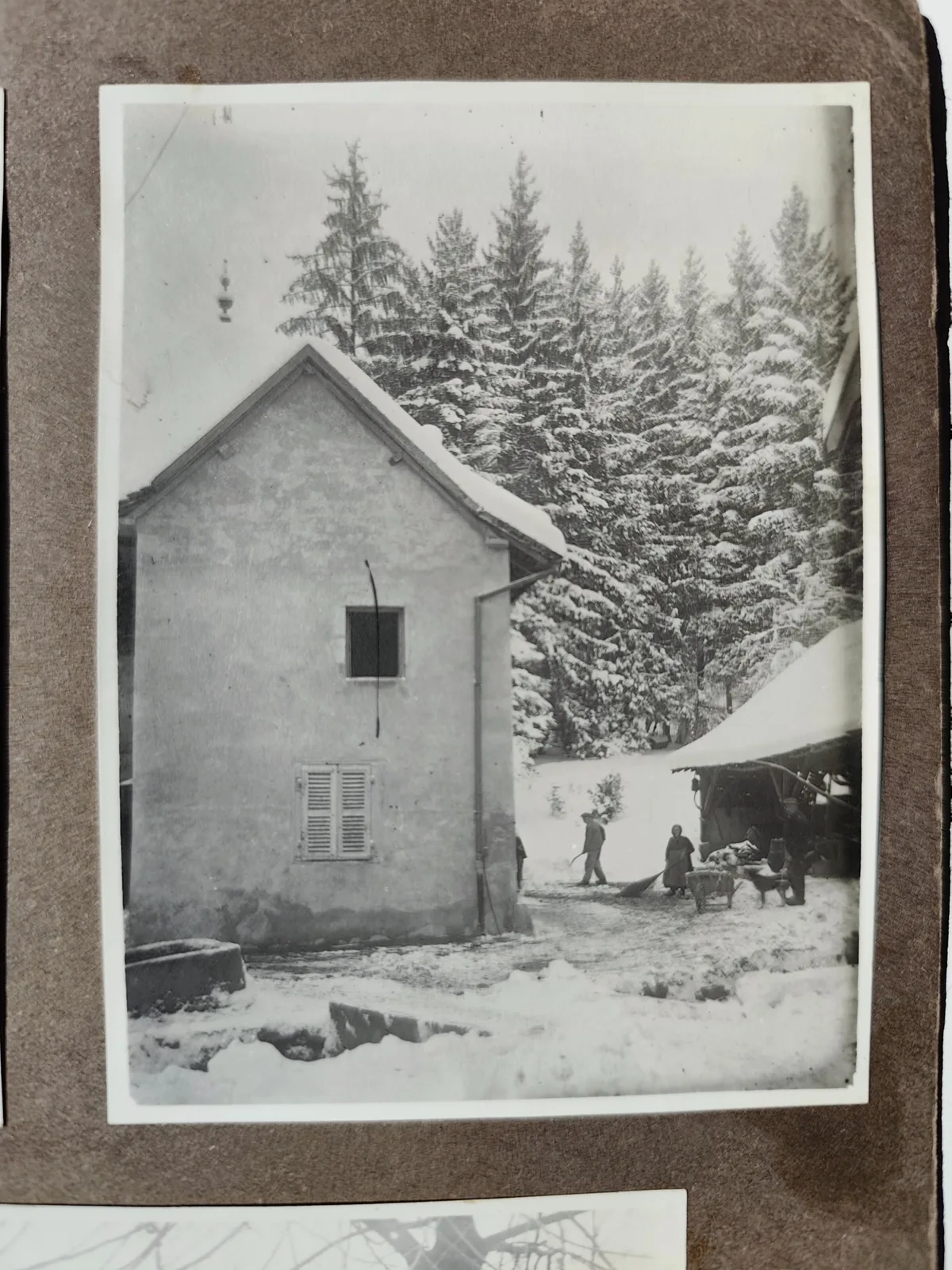 Le moulin en hiver en 1922